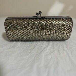 Glamorous Metallic Clutch